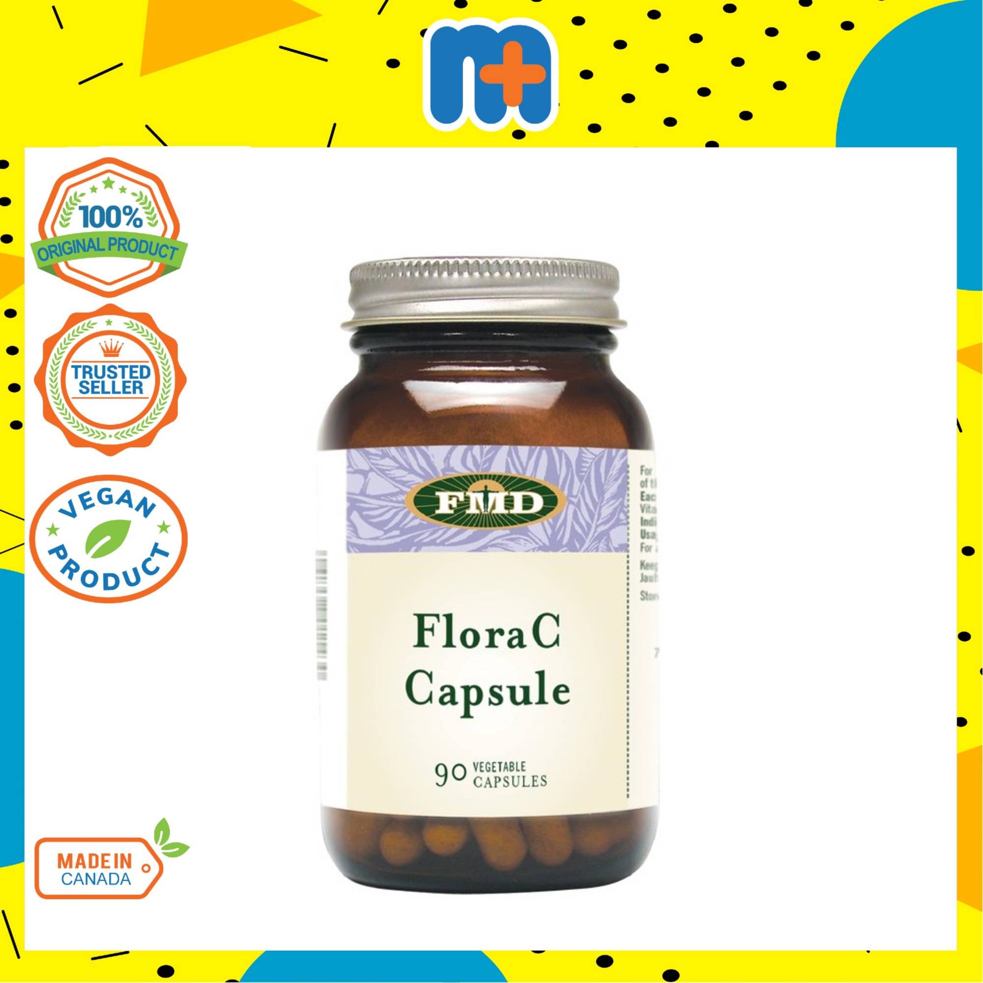FMD Flora C Capsule 1000mg 90s